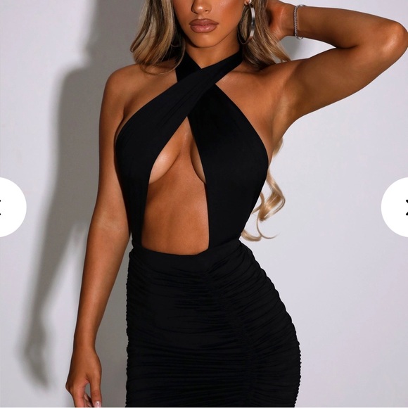 Maxi BabyBoo Fashion Criss Cross neck with tie up. - Picture 1 of 2